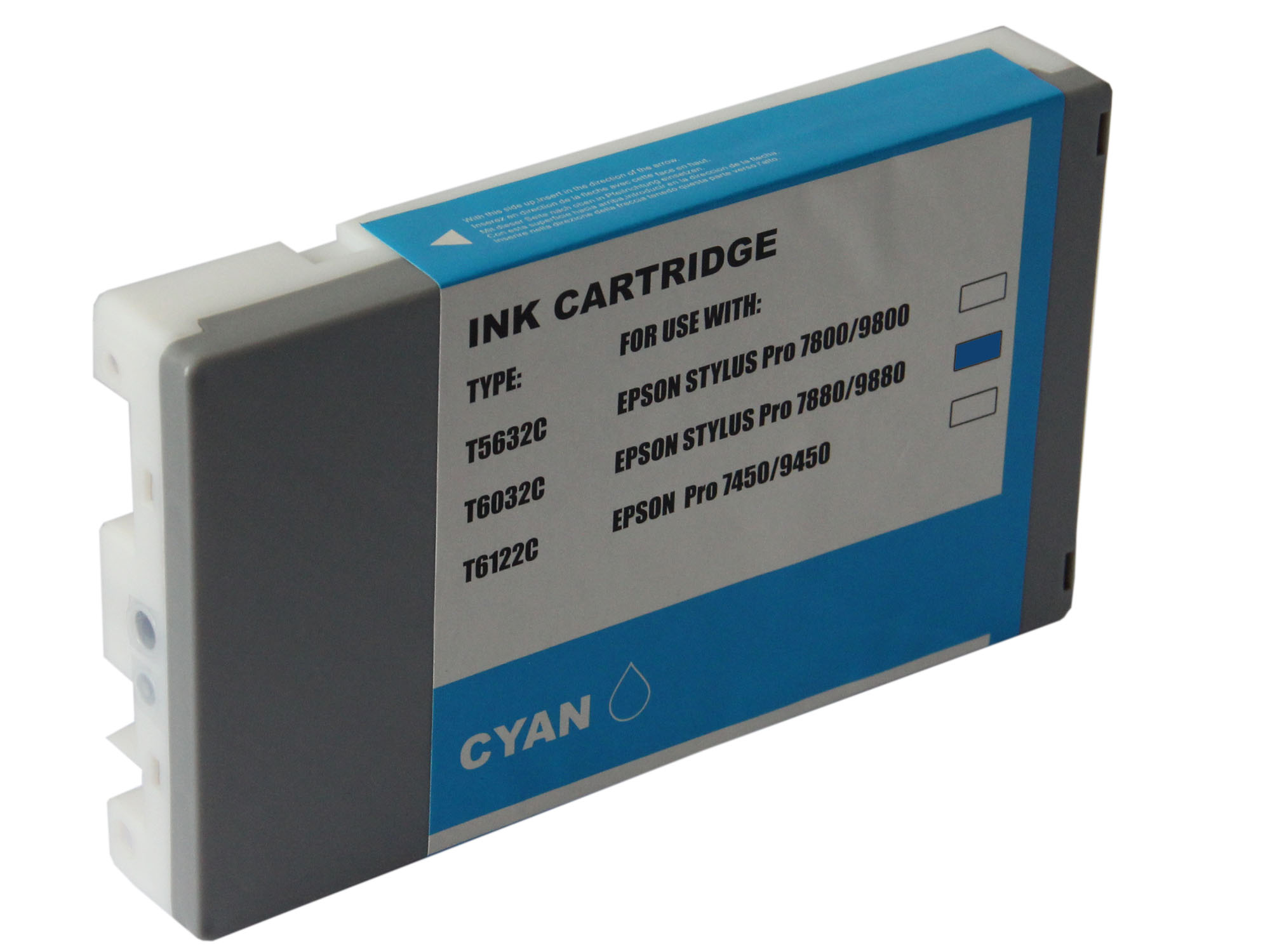 Epson T603200 Cyan Pigment Inkjet Cartridge