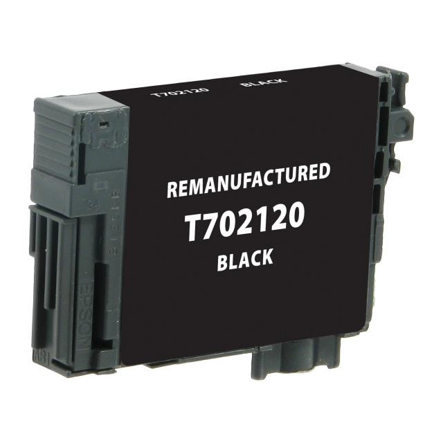 Epson Remanufactured DURABrite Ultra T702 T702120 Ink Cartridge - Black