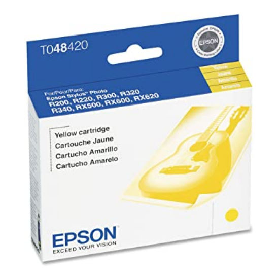 OEM inkjet cartridge for Epson® Stylus Photo R200, R300, R300M, R320, RX500, RX600, R620.