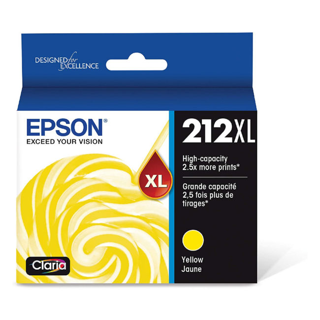 Epson T212XL420-S OEM Yellow Inkjet Cartridge