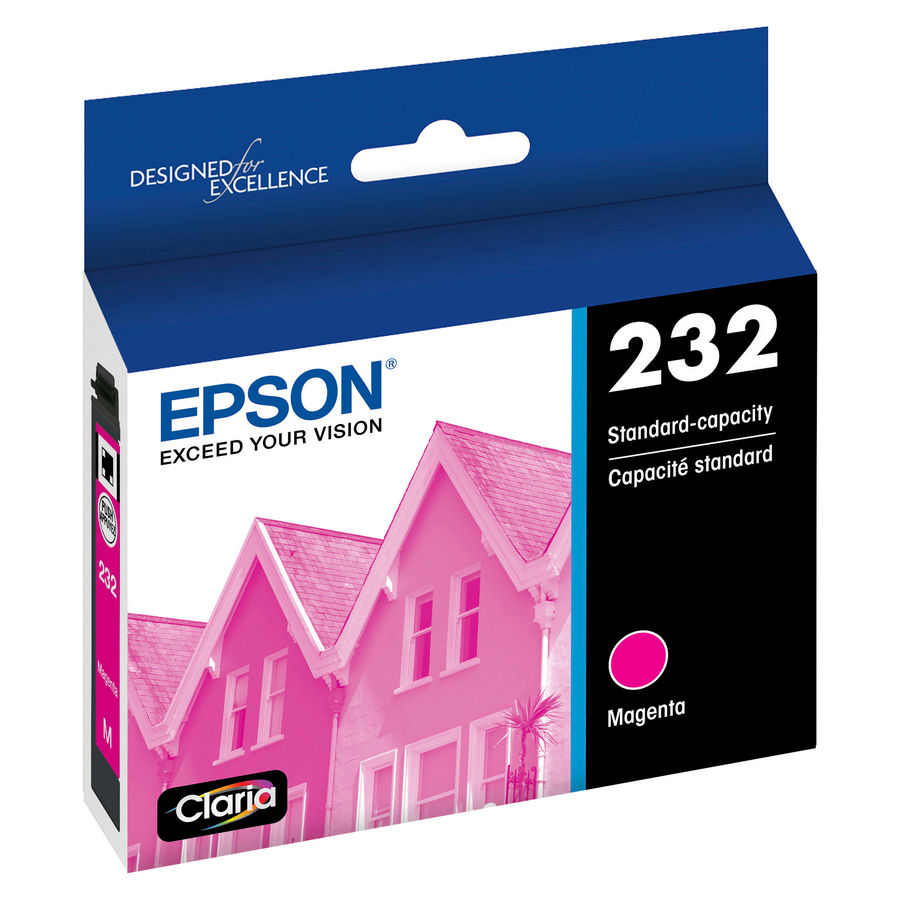 Epson T232320-S Epson T232 Standard Capacity Magenta Ink Cartridge with Sensor