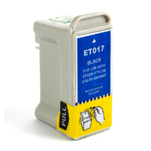 Epson Remanufactured T017201 (T017) Black Ink Cartridge