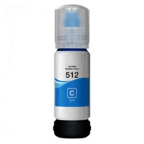 Epson T512220-S Cyan EcoTank T512 Pigment Ink Bottle