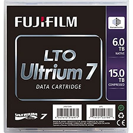 FUJIFILM LTO Ultrium 7 6TB Data Cartridge Tape with Barium Ferrite Technology