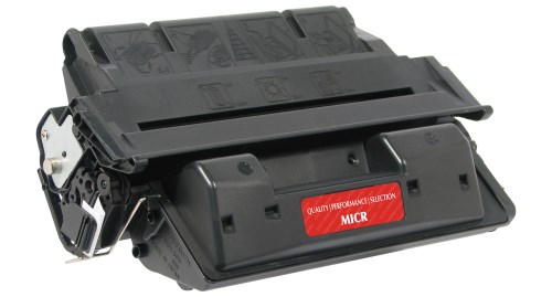 Black MICR Toner Cartridge compatible with the HP (MICR) C4127A