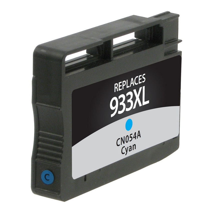Cyan Inkjet Cartridge compatible with the HP (HP 933XL) CN054AN