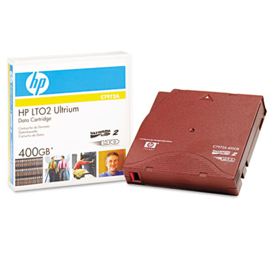 Formatted 1/2 inch tape data cartridges for Ultrium™ LTO drives.