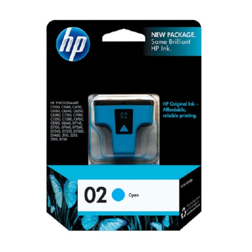 HP 02 Cyan