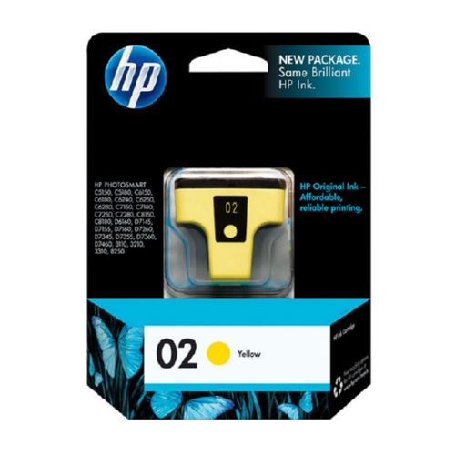 HP 02 Yellow