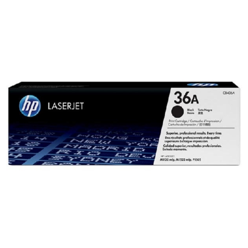 OEM toner for HP P1505 produces 2,000 pages at 5% coverage.