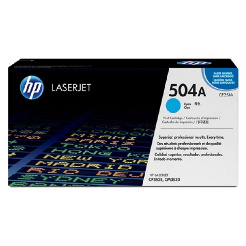 OEM toner for HP Color LaserJet CM3530 Series, CP3525 Series.