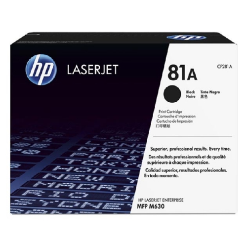 HP 81A Black Original LaserJet Toner Cartridge