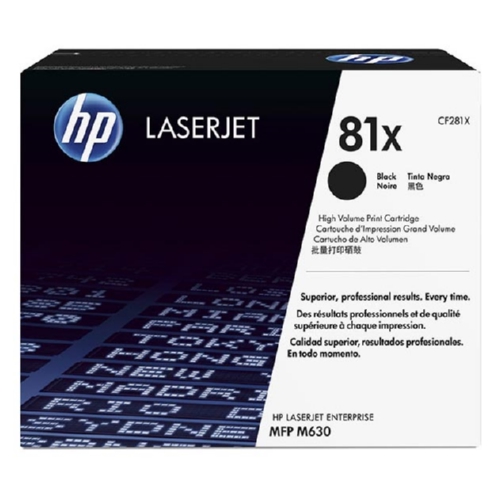 HP 81X High Yield Black Original LaserJet Toner Cartridge