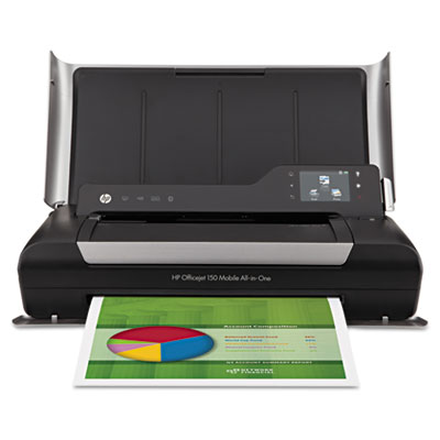 Bluetooth®-enabled all-in-one inkjet printer copies, prints and scans.