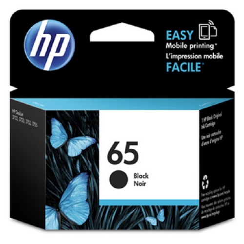 HP 65 Black Original Ink Cartridge