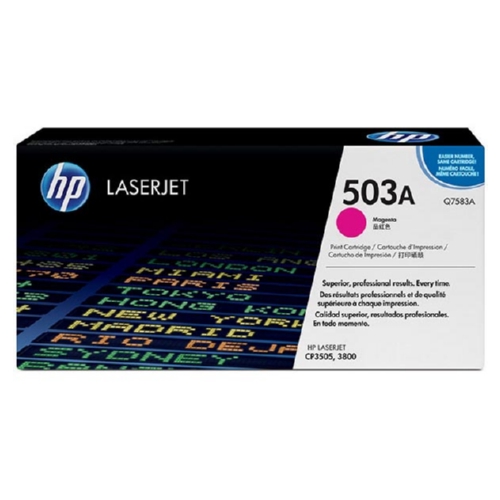 OEM toner for HP Color LaserJet 3800 Series, CP3505 Series.