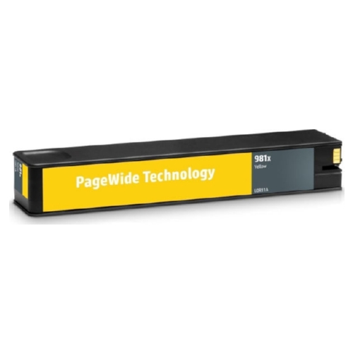 HP 981X L0R11A High Yield Yellow PageWide Cartridge