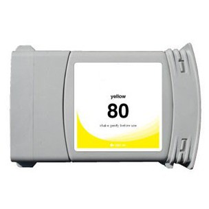 HP C4848A (HP 80) Yellow Inkjet Cartridge