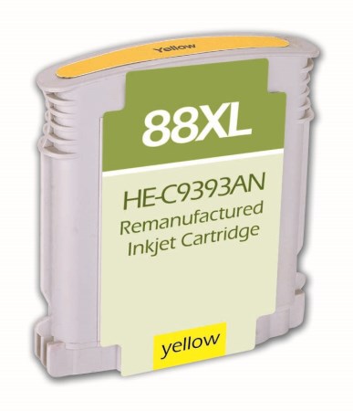 HP C9393AN HP 88XL High Capacity Yellow Inkjet Cartridge