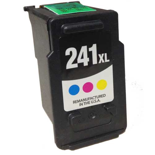 Color Inkjet Cartridge compatible with the Canon CL-241, CL-241XL, 5208B001, 5209B001