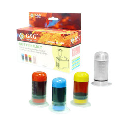 3 x 30ml Cyan,Magenta,Yellow Color Ink (NR-T3111CMY) Universal Refill Kit