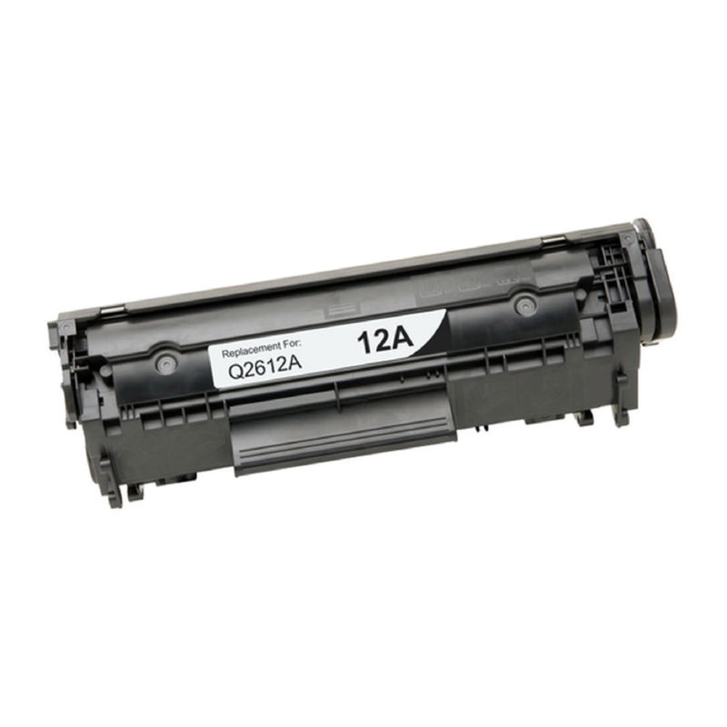 Black MICR Toner Cartridge compatible with the HP (MICR) Q2612A