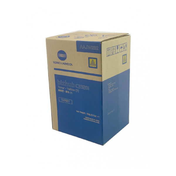 Genuine Konica Minolta AAJW232 TNP80Y Yellow Toner Cartridge