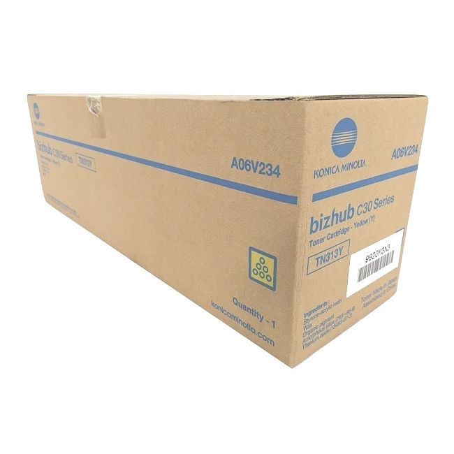 Konica Minolta TN313Y Original Toner Cartridge - Yellow