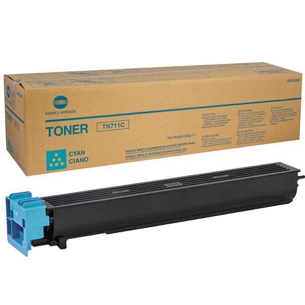 Konica Minolta TN711C Original Toner Cartridge - Cyan
