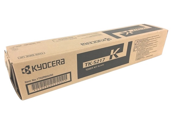 Kyocera Genuine OEM TK-5217K (1T02R60US0) Black Toner Cartridge (20K YLD)