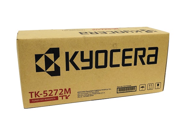 Kyocera Genuine OEM TK-5272M Magenta Toner Cartridge (1T02TVBUS0) 6K YLD