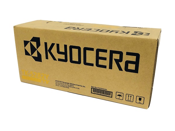 Kyocera Genuine OEM TK-5282Y Yellow Toner Cartridge (1T02TWAUS0) 11k YLD