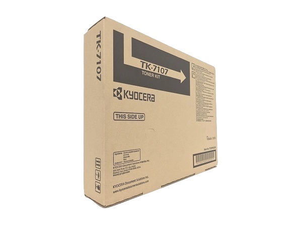 Kyocera Genuine OEM TK-7107 (1T02P80US0) Black Toner Cartridge (20K YLD)