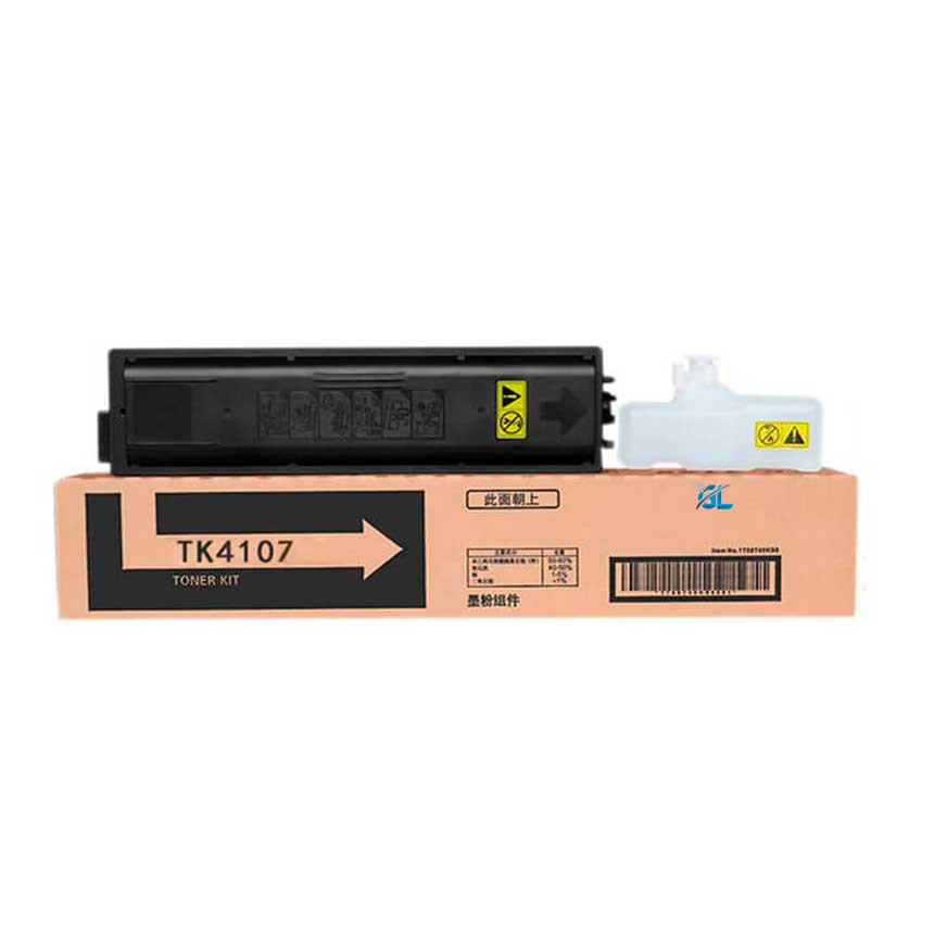 Compatible Kyocera Mita TK-4107 1T02NG0US0 Toner Cartridge, Black, With Waste Toner Container