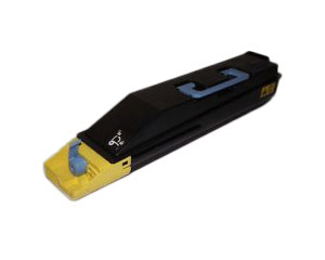 Compatible for Kyocera Mita TK867Y (TK-867Y) Yellow Toner Cartridge with chip (12K YLD) (AKA 1T02JZAUS0/ TK869Y/ TK-869Y)