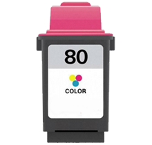  TriColor Inkjet Cartridge compatible with the Lexmark (Lexmark#80) 12A1980