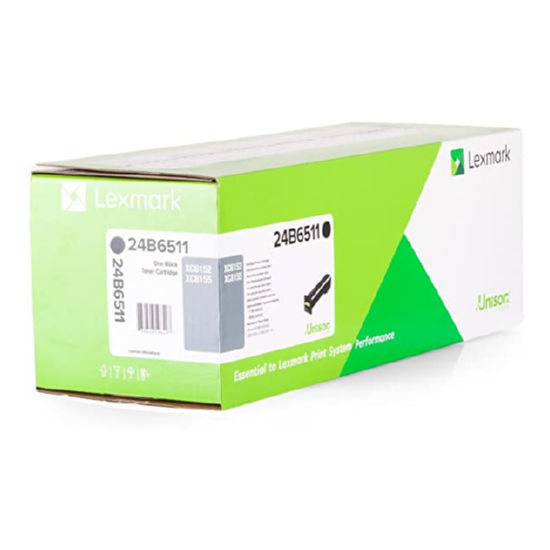 24B6511 Lexmark High Yield Black Return Program Toner Cartridge (25000 Yield)