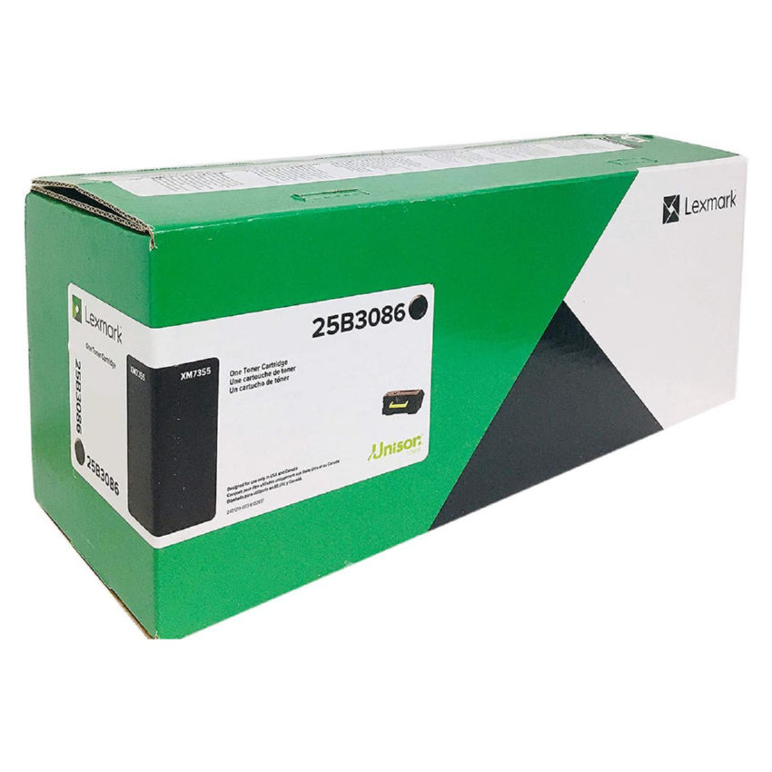 25B3086 Lexmark XM7355 XM7365 Toner Cartridge (45000 Yield)