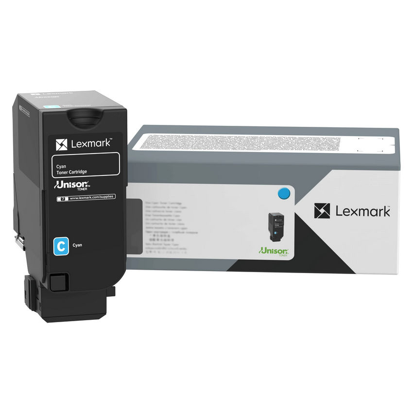 Lexmark Original Laser Toner Cartridge - Cyan Pack