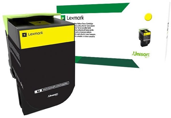 Lexmark 78C1XY0 toner cartridge Laser cartridge 5000 pages Yellow