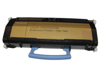 Black Laser Toner Cartridge compatible with the Lexmark X264H21G