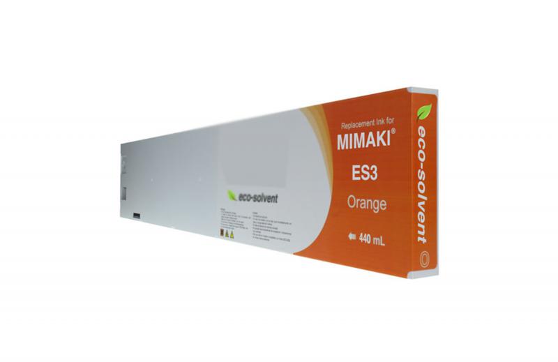 Compatible Orange Wide Format Inkjet Cartridge for Mimaki ES3 (SPC-0440O)