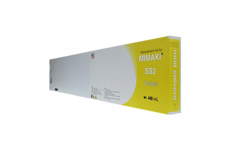 Compatible Yellow Wide Format Inkjet Cartridge for Mimaki JV3 (SPC-0380Y)