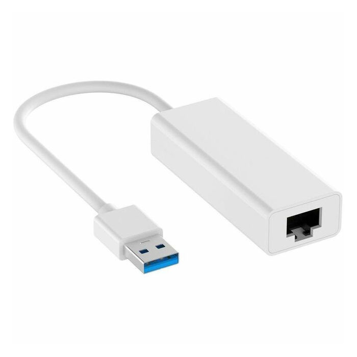 Axiom USB-A 3.0 Male to Gigabit Ethernet (RJ45) Female Adapter