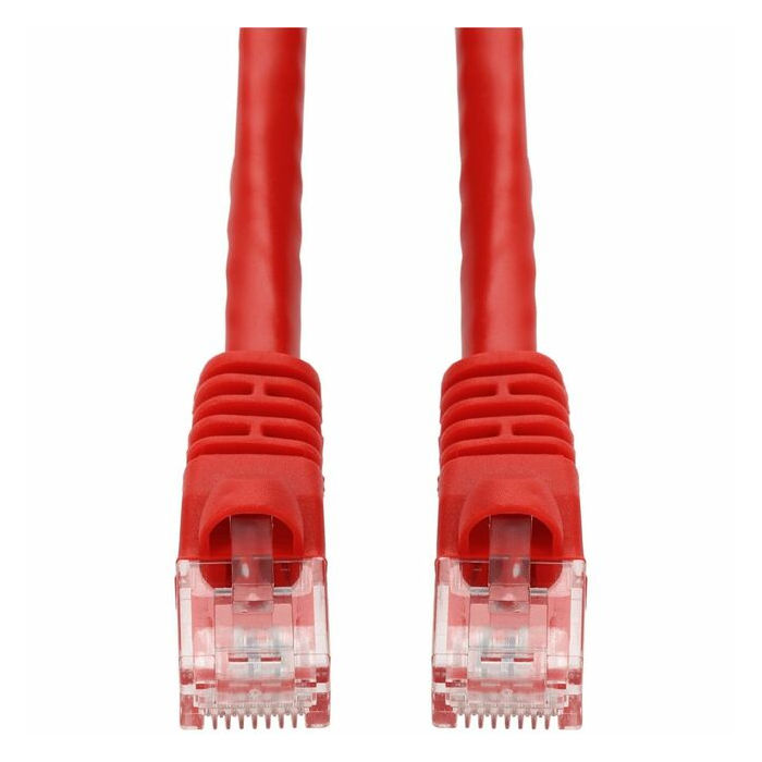 AddOn 20ft RJ-45 (Male) to RJ-45 (Male) Straight Red Cat6A UTP PVC Copper Patch Cable