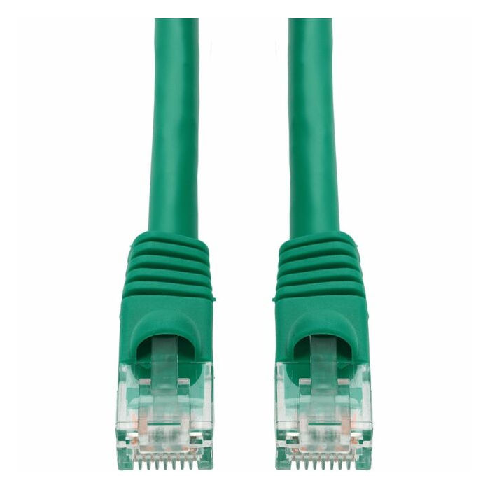 AddOn 25ft RJ-45 (Male) to RJ-45 (Male) Straight Green Cat6 UTP PVC Copper Patch Cable