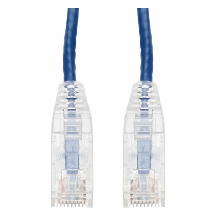 AddOn 4ft RJ-45 (Male) to RJ-45 (Male) Straight Blue Cat6 UTP Slim PVC Copper Patch Cable