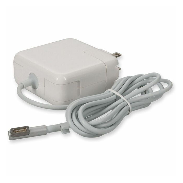 Apple Computer MC747LL/A Compatible 45W 14.5V at 3.1A Black MagSafe 1 Laptop Power Adapter and Cable
