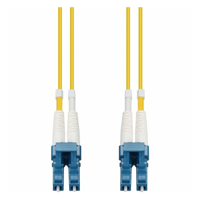 AddOn 1m LC (Male) to LC (Male) Straight Yellow OS2 Duplex Plenum Fiber Patch Cable