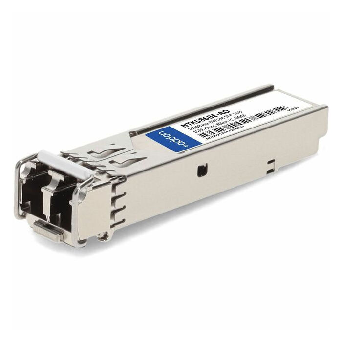 AddOn Ciena NTK586BE Compatible TAA Compliant 1000Base-DWDM 100GHz SFP Transceiver (SMF, 1539.77nm, 80km, LC, DOM)